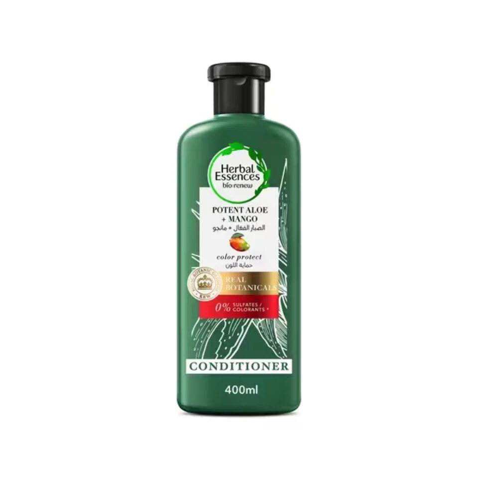 Herbal Essences Sulfate-Free Potent Aloe and Mango Color Protect Conditione400ml - Image 1 of 1