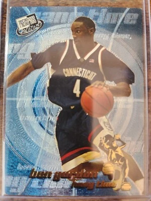 Press Pass Ben Gordon Hang Time Rookie 2004 RC #HT 1 UConn Huskies Foto 1 de 2