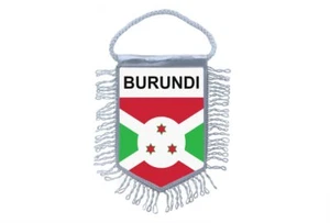 Mini banner flag pennant window mirror cars country banner burundi - Bild 1 von 1