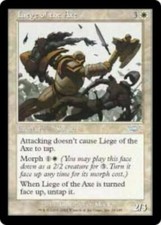4 Liege of the Axe - LP - Legions - mtg - 4x x4