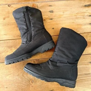 Zehenwärmer für unterwegs schwarz halbhohe Winterstiefel 8N - Bild 1 von 7
