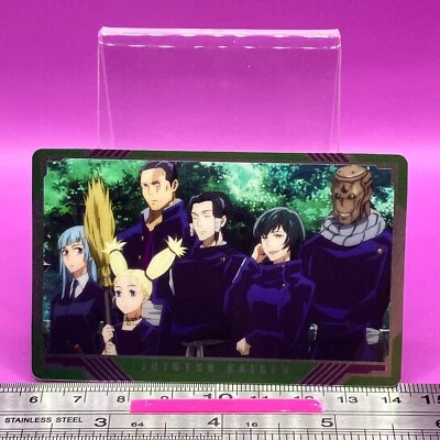 Miwa Momo Aoi Geto Mai Mechamaru 22 Jujutsu Kaisen Sorcery Fight Card Japan #427 - Image 1 of 4