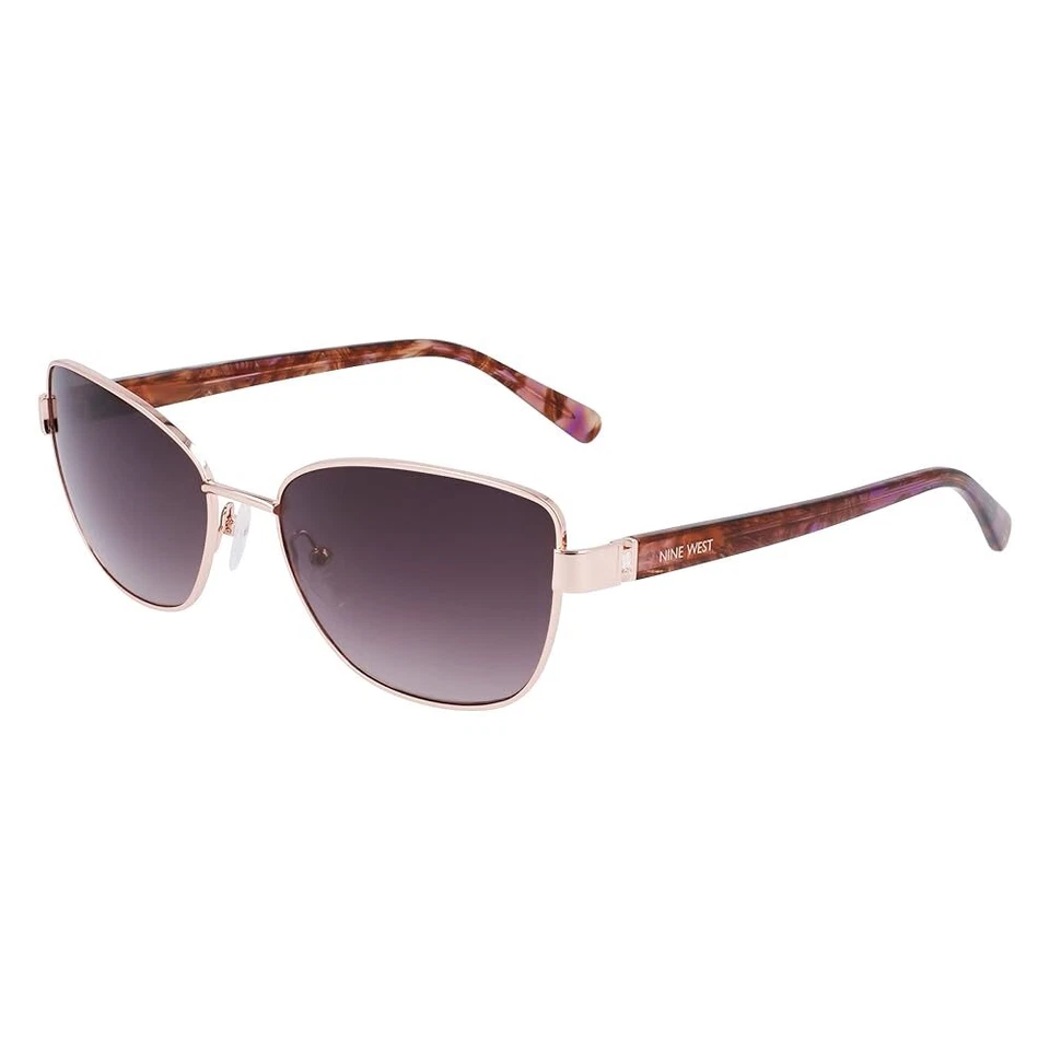 Nine West Women's 58mm Butterfly Gradient Sunglasses Rose Gold NW131S-770 - Image 1 of 1