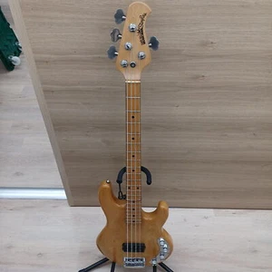 MUSICMAN STINGRAY Used Ash body Maple neck Maple fingerboard Natural w/Soft case - Picture 1 of 3