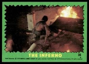 The Incredible Hulk 1979 TV Show Topps Card #36 (NM) - Picture 1 of 2