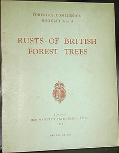 RUSTS of BRITISH FOREST TREES J S Murray 1955 illus 1st HMSO Forestry RUST FUNGI - Picture 1 of 1