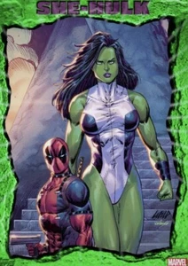 [DIGITAL CARD] Topps Marvel - #4 - She-Hulk Variants 21 S1 - Green - Picture 1 of 1