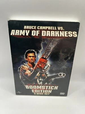Bruce Campbell Vs. Army Of Darkness Boomstick Edition DVD 2003 - SEALED NEW - Image 1 of 4