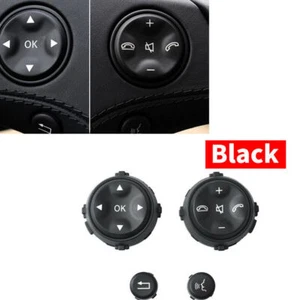 Car Multi-function Steering Wheel Button Phone Key Kit For BENZ W221 S Class BLK - Picture 1 of 5