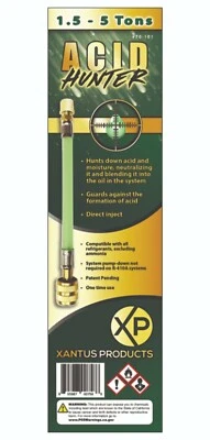 XANTUS Acid Hunter moisture and acid eliminator for 1.5 - 5 ton systems