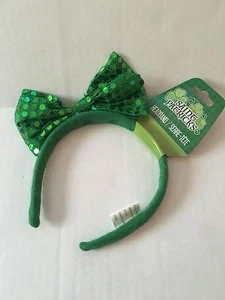 Saint Patrick's Day (one) Green Sequins headband. One size. - Picture 1 of 2