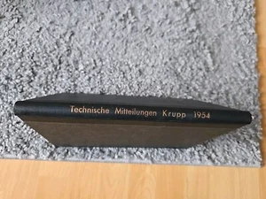 Technische Mitteilungen Krupp 1954 - Bild 1 von 3