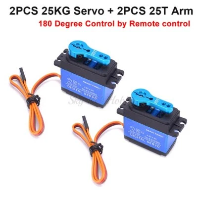 25kg / 20Kg Hohe Drehmoment Motor Servo Wasserdichte Digital 180 Grad Servo RC - Bild 1 von 4