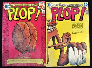 POOP! #5 & 7 JUNE & OCT 1974 DC Comics HORROR HUMOR 2 Books! - Picture 1 of 3