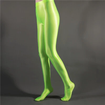Medias para mujer EE. UU. LÍQUIDO BRILLANTE satinado brillante semi opaco sedoso spandex pantimedias Foto 1 de 4