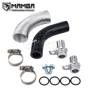 MAMBA passend für BMW Mini B36 B38 F54 F60 11428616574 Silikon Turbo Ölablassschlauch Set - Bild 1 von 7
