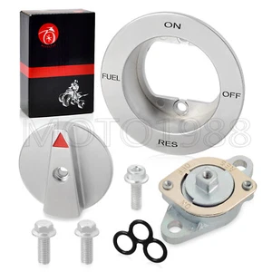 FUEL PETCOCK & Lever & Base For HONDA VFR700F2 VFR750F 700 750 1000 Interceptor - Picture 1 of 5