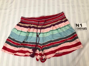 Women Ann Taylor LOFT Drawstring Loose Relax Soft Vintage Color Shorts XSmall🔥 - Picture 1 of 9