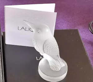 LALIQUE KOLIBRI EXQUISITES DETAILLIERTES STÜCK VERPACKT - HERAUSRAGEND - Bild 1 von 14