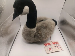 Juguete Douglas Cuddle Canada Goose 12" x 14" con etiquetas peluche vintage - Imagen 1 de 10