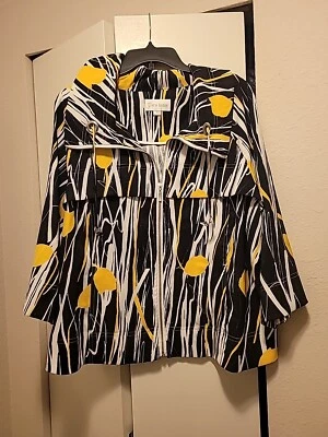 Chaqueta Geométrica Erin London Para Mujer Talla XL Clásica Primavera Verano Foto 1 de 4