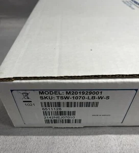 Kostenloser Versand Crestron TSW-1070-LB-W-S Raumverfügbarkeit Lichtleiste für TSW-1070 Serie - Bild 1 von 2