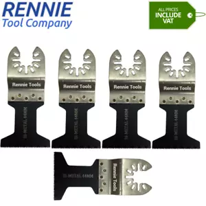 44mm Bi-Metal Oscillating Multi Tool Blades For Wood, Laminate, Nails & Metal - Picture 1 of 1