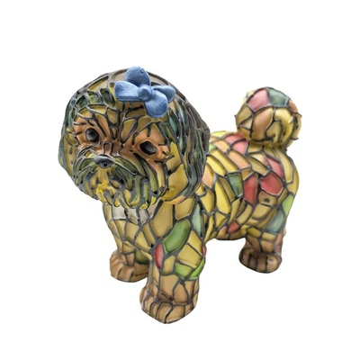 Animal Table Lamp Series Stained Glass Stained Night Light Retro Desk Lamps - image 1 of 4