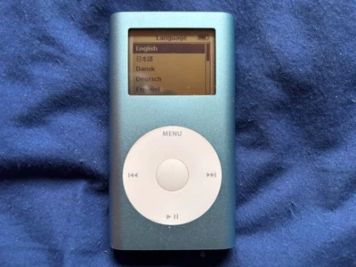 Apple iPod Mini 1st Generation Blue A1051 2005 iFlash 16GB Working - Image 1 of 4