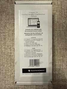 *Brand New* Texas Instruments TI-Nspire CX Graphing Calculator + Software - Picture 1 of 2