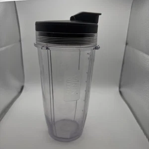Nutri Ninja 24oz To-Go Bullet Blender Jar Cup Bottle Container with Lid - Picture 1 of 9