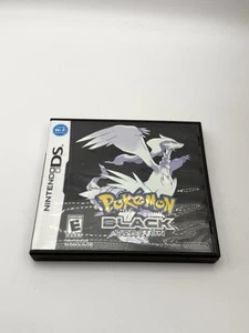 Pokemon Versione Nera Nintendo DS Custodia Autentica e Manuale SOLO ~NO GIOCO~ - Foto 1 di 3