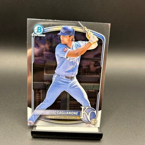 2025 Bowman Chrome #BCP-154 Jac Caglianone Kansas City Royals - Picture 1 of 2