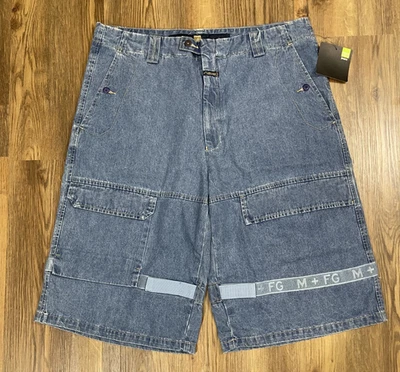 Viintage Marithe Francois Girbaud Denim Shuttle Tape Shorts Baggy 40 NWT! - Image 1 of 4