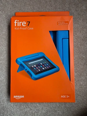 Amazon Fire 7 (9th Gen) Official Genuine Kid-Proof Case - Blue - Image 1 of 4