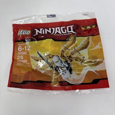 Lego Ninjago Masters of Spinjitzu 30080 Zane Figure Set New In Sealed Bag - Image 1 of 4