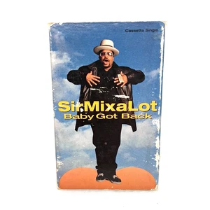 Vintage Sir Mix A Lot Baby Got Back Cassette Tape Single Original 1992 - Picture 1 of 4