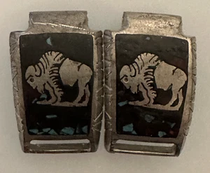 Antike Türkis Büffel Herrenuhr Armband Spitzen Native Style - Bild 1 von 2
