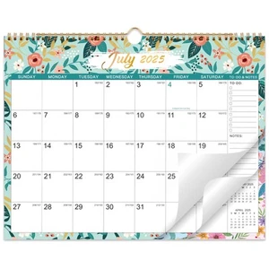 Calendar 2025-2026 - Wall Calendar 2025-2026, Jul. 2025 - Dec. 2026, 18 Month... - Picture 1 of 7