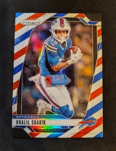 Khalil Shakir 2024 Panini Prizm - Rojo Blanco y Azul Prizm #31 - Buffalo Bills - Imagen 1 de 2