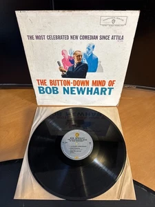 Bob Newhart The Button-Down Mind Of LP Vinyl B5 VG - Picture 1 of 2