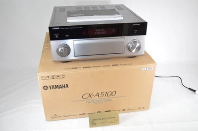 Yamaha CX-A5100 Pre-Amplifier Aventage 11.2 Atmos 4K HDR  Processor W/Box Manual - Image 1 of 4