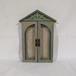 Wandbilderrahmen rustikal grün. 10" x 6" ca. - Bild 1 von 8