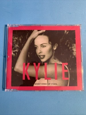 KYLIE - What Kind Of Fool (CD, 1992) 4 TRK MAXI Single IMPORT *V RARE* VGC+  - Image 1 of 4