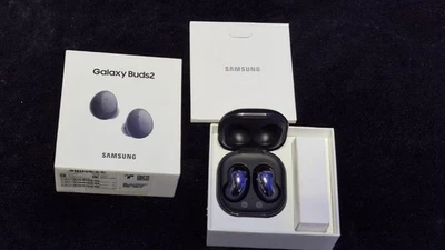 Samsung Galaxy Buds 2 – Graphite Grau – mit OVP – Active Noise Cancelling - Bild 1 von 4