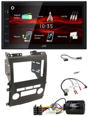 JVC USB Bluetooth Lenkrad DAB 2DIN Autoradio für Nissan Xterra 2009-2011 - Bild 1 von 4