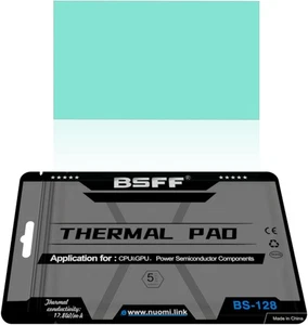 Thermal Pad, Silicone Pads 80x40x0.5mm, for Laptop 0.5MM  - Picture 1 of 6