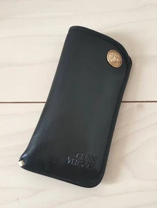 Vintage Gianni Versace Black Sunglasses Case Only - Picture 1 of 7