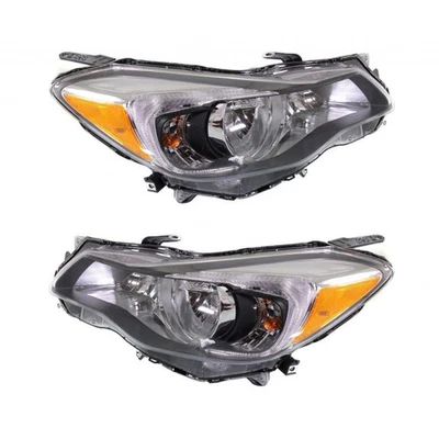 For 2013-2015 Subaru XV Crosstrek Headlight Driver & Passenger Side Pair CAPA - Изображение 1 из 3