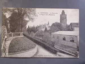 CPA 27 VERNEUIL - La Passerelle et l'Eglise de la Madeleine - Imagen 1 de 2